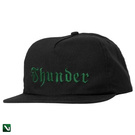 czapka Thunder Script (Black/Green)