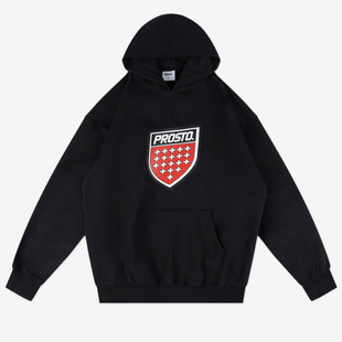 PROSTO Infine bluza z kapturem czarna