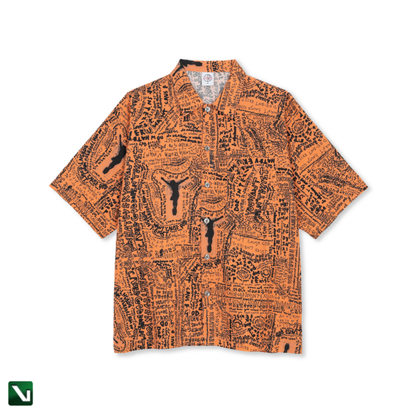 Koszula Polar Bowling Shirt Exist orange