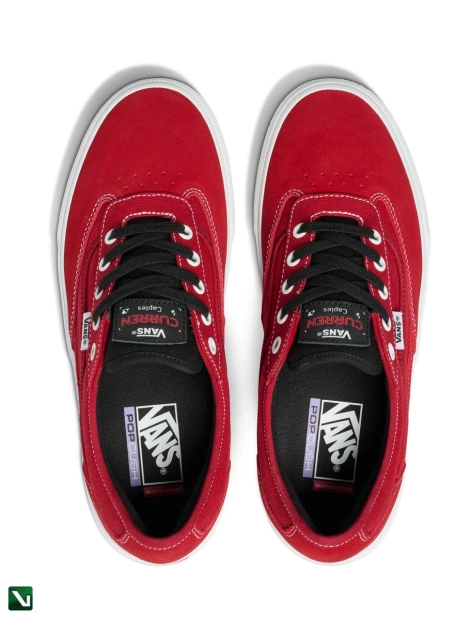buty Vans Skate Curren Caples  (Red/White)