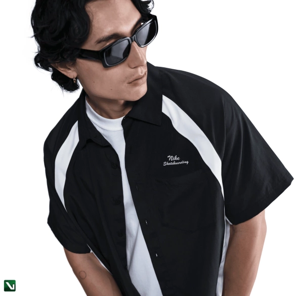 Koszula Nike SB Dri-FIT Woven Short-Sleeve Bowler Shirt