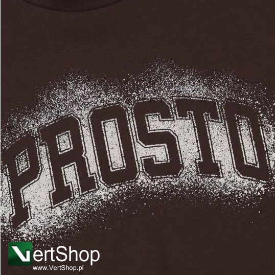 PROSTO Koszulka T-shirt Jung Dark Brown
