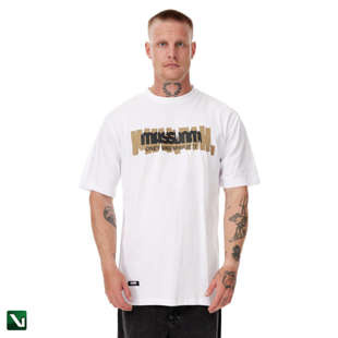 MASS DNM Koszulka Scrabble biała