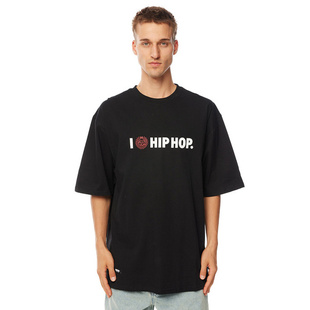 Mass Denim Koszulka FeelingsT-shirt czarny