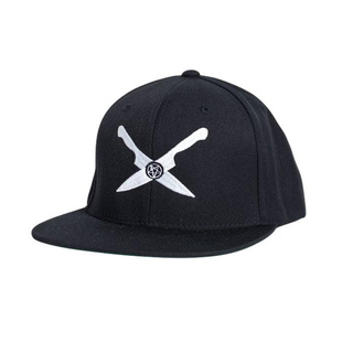 BRAIN DEAD FAMILIA  KNIVES SNAPBACK FLAT CZARNY