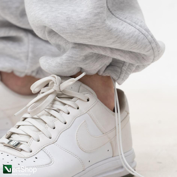 JIGGA WEAR Spodnie Dresowe Baggy Męskie Szare Jigga Wear Written Tag