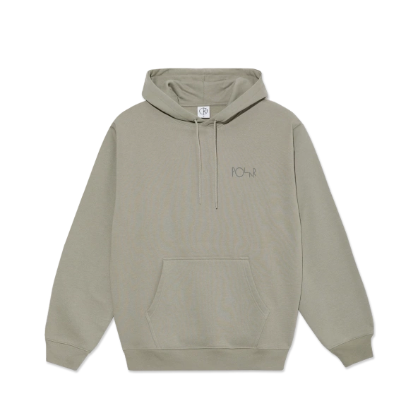 bluza Polar Dave Hoodie | Stroke Logo (Vetiver)