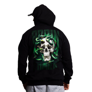 BRAINDEADFAMILIA POISON BLUZA KAPTUR CZARNA ZIP