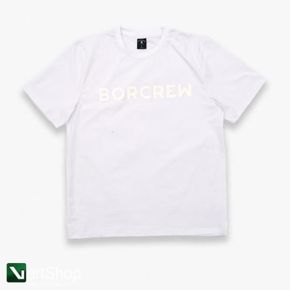 B.O.R KOSZULKA BOR CLASSIC 3D BIAŁA BORCREW
