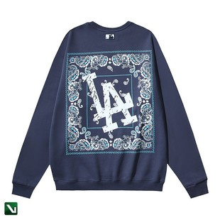 MLB BRAND bluza LA Bandana granatowa