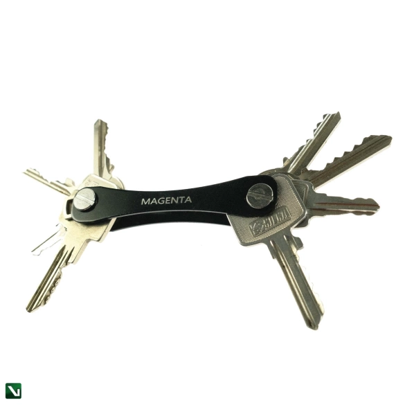 Magenta Key Holder (Black)