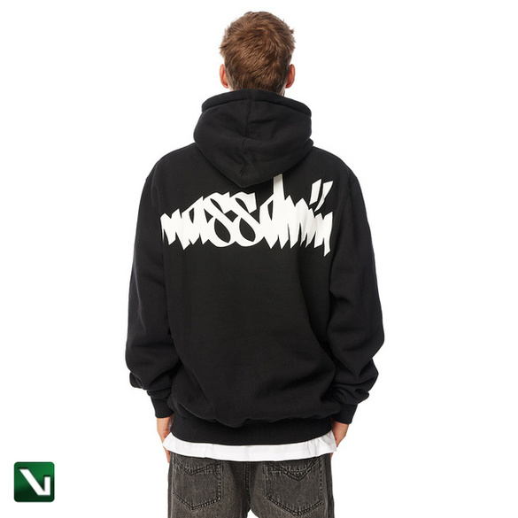 Mass DNM bluza Sweatshirt Monogram Hoody czarna