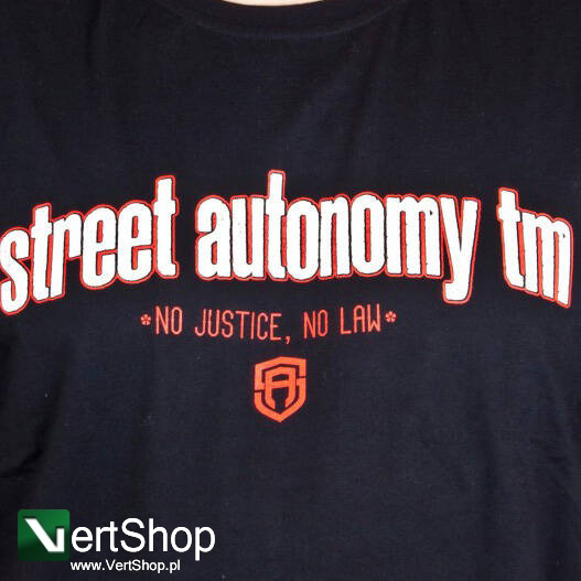 Street Autonomy koszulka FAKE LAW CZARNA