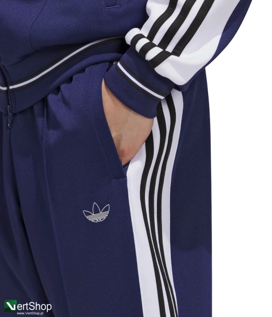 spodnie Adidas Tyshawn Track Pants (Dark Blue/White/Black)