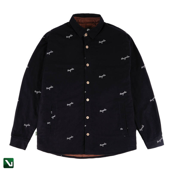koszula Magenta Scribe overshirt black
