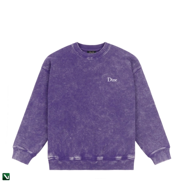 Bluza Dime French Terry crewneck faded iris
