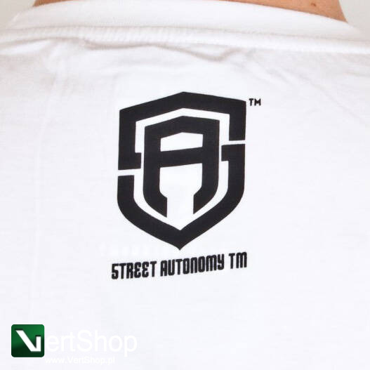 Street Autonomy koszulka CLASSIC BREAK BIAŁA