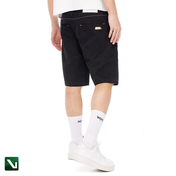 Mass DNM szorty Box Jeans Shorts relax fit czarne