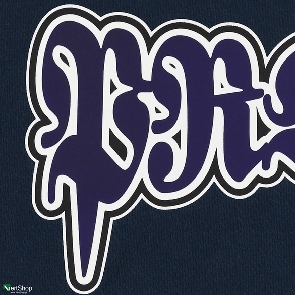 PROSTO Graffiti t-shirt bawełniany granatowy