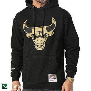 Mitchell & Ness Bluza TEAM LOGO HOODY OAKLAND RAIDERS Czarny Regular Fit