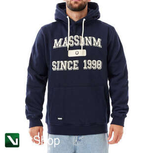 Mass DNM bluza Sweatshirt Campus Hoody granatowa