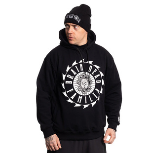 BRAINDEADFAMILIA SPROCKET BLUZA KAPTUR CZARNA