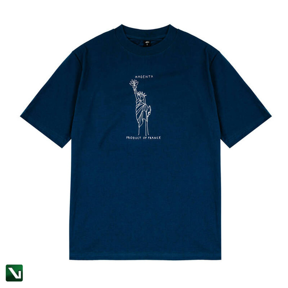 Koszulka Magenta Le gift Tee deep blue