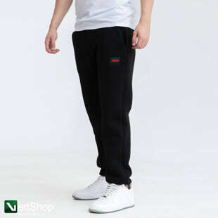 JIGGA WEAR Spodnie Dresowe Męskie Czarne Jigga Wear Frame Name