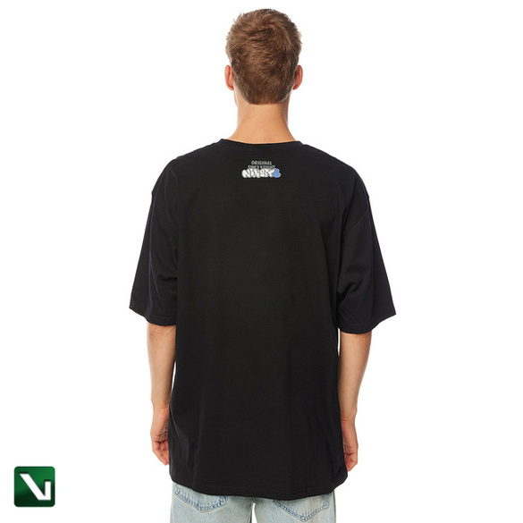 Mass Denim Koszulka Wall T-shirt czarny