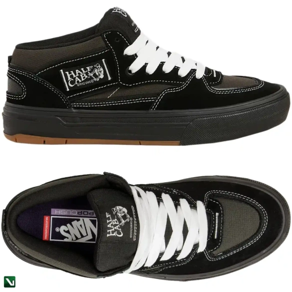 buty Vans Half Cab Wafflecup (Black/Asphalt)