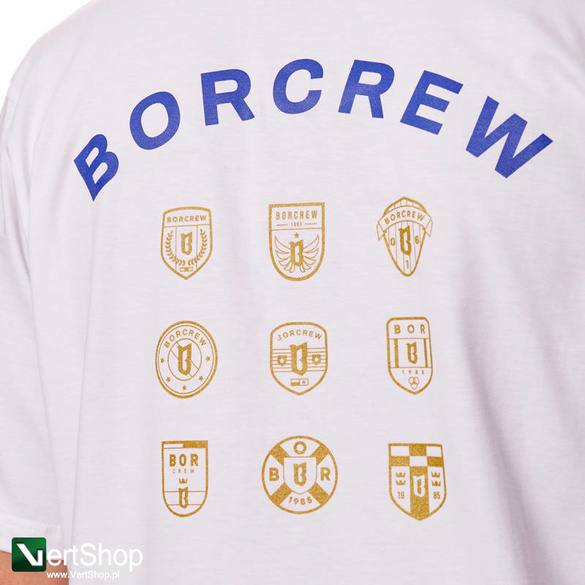 B.O.R  T-SHIRT KOSZULKA BOR FINLAND BIAŁA