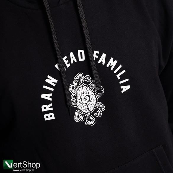 BRAINDEADFAMILIA  FINGERS BLUZA KAPTUR CZARNA