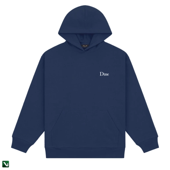bluza Dime Classic Small Logo Hoodie navy