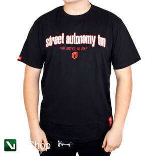 Street Autonomy koszulka FAKE LAW CZARNA