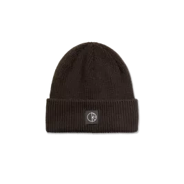 Czapka Polar double fold merino beanie brown