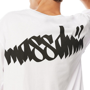 Mass Denim Nostalgia. Angel T-shirt biały