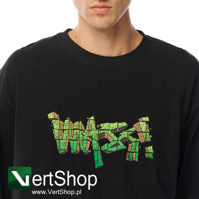 Mass Denim Koszulka Rock T-shirt czarny