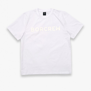 B.O.R KOSZULKA BOR CLASSIC 3D BIAŁA BORCREW