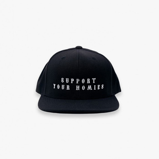 B.O.R  CZAPKA BOR SUPPORT SNAP CZARNA BORCREW