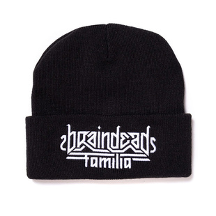 BRAINDEADFAMILIA BDF CIRCLE LOGO CZAPKA ZIMOWA CZARNA