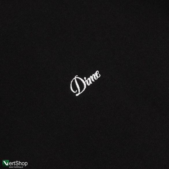 bluza Dime Cursive Small Logo Hoodie  (Black)