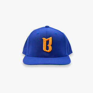 B.O.R  CZAPKA BOR B CLASSIC SNAP NIEBIESKA BORCREW