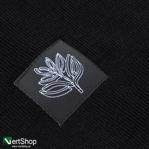 Czapka Magenta Brutalista beanie black