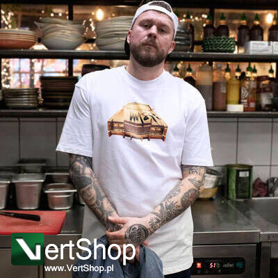 Mass DNM koszulka Caddy T-shirt  biała