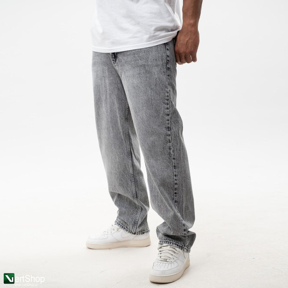 Lucky Dice LD Clothing Spodnie Jeansowe Baggy Męskie Szare Small Dice