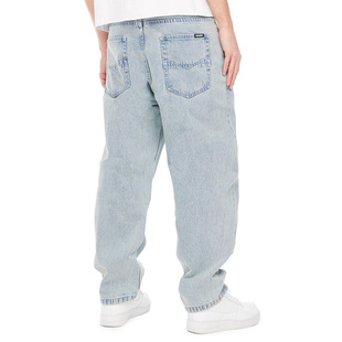 Mass DNM spodnie Jeans Slang Baggy Fit jasnoniebieskie