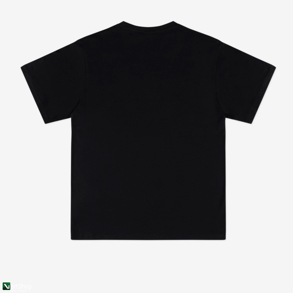 PROSTO Shield t-shirt bawełniany slim czarny