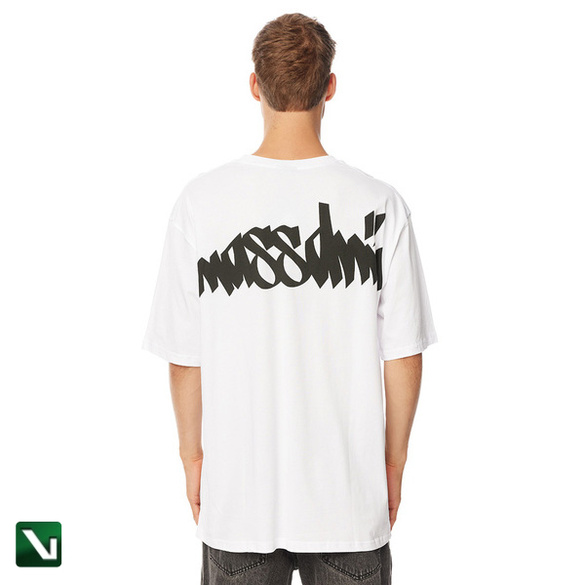 Mass Denim Nostalgia. Angel T-shirt biały