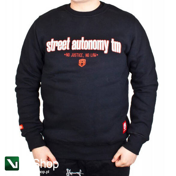 Street Autonomy Bluza FAKE LAW CZARNA