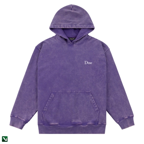 Bluza Dime French Terry hoodie faded iris